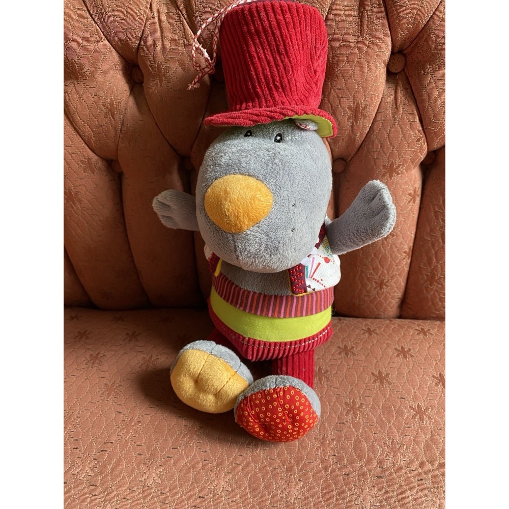 Lilliputiens Plush Nicolas Wolf Musical Cuddle 14" Toy Stuffed Animal s20